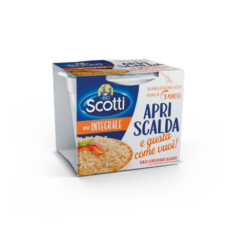 Riz complet en barquette micro-ondable