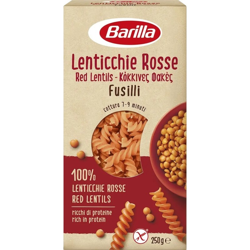 FUSILLI de lentilles corail