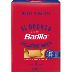 MEZZI RIGATONI al Bronzo