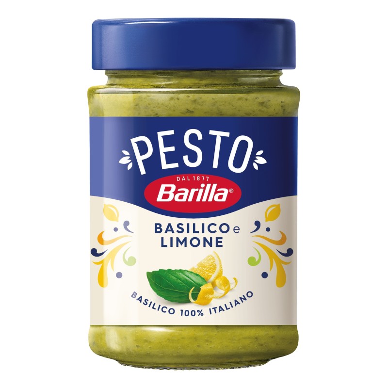 Pesto basilic et citron