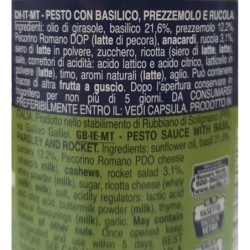 Pesto basilic et citron