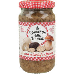 Crème de champignons à la truffe