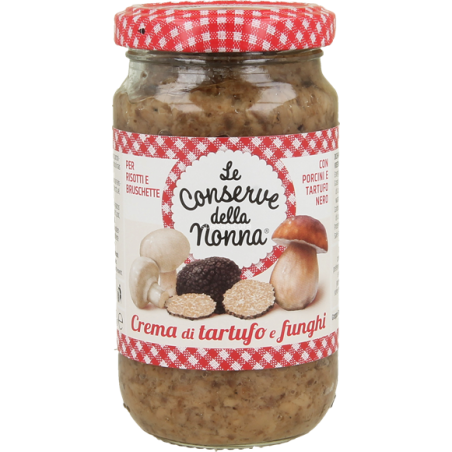 Crème de champignons à la truffe