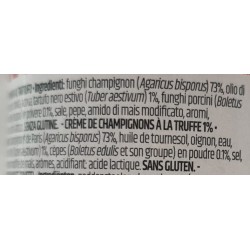 Crème de champignons à la truffe