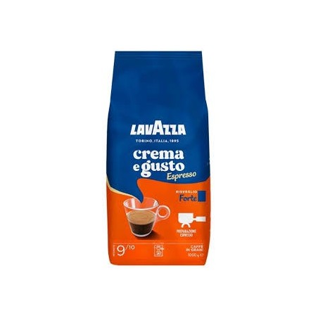 Café "Crema e Gusto - Forte" en grains