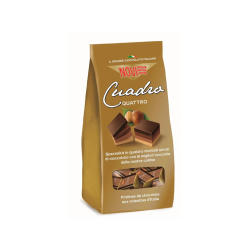 QUADRO 3 chocolats et choco-noisettes d'Italie