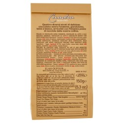 QUADRO 3 chocolats et choco-noisettes d'Italie