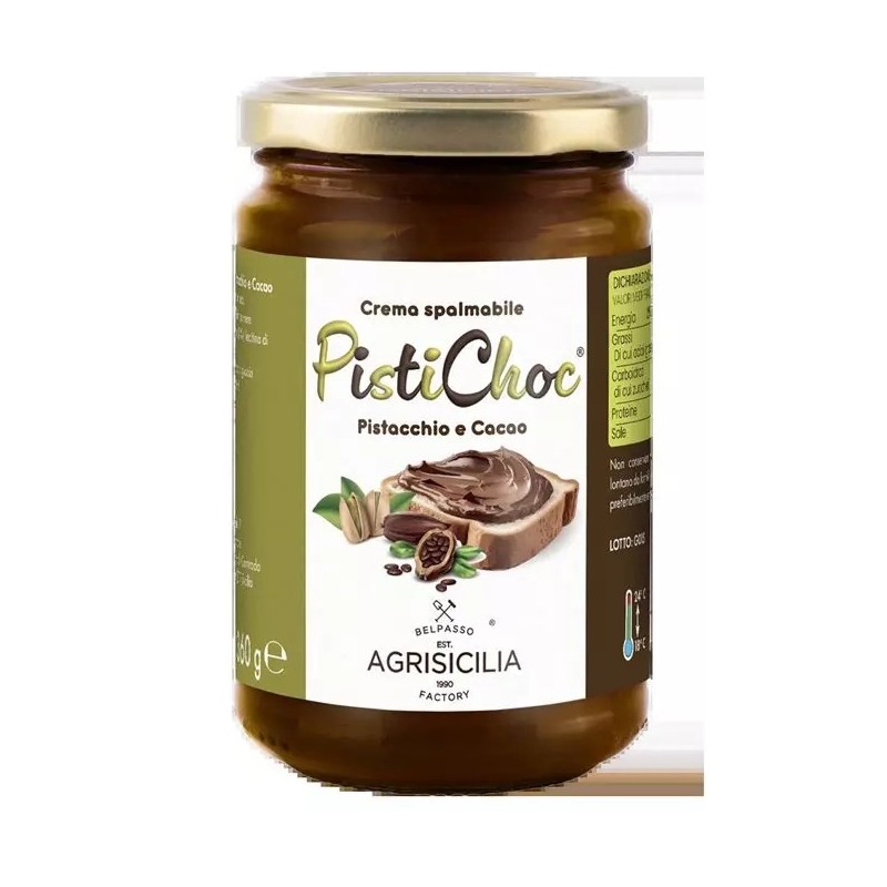 Pâte à tartiner pistache et cacao