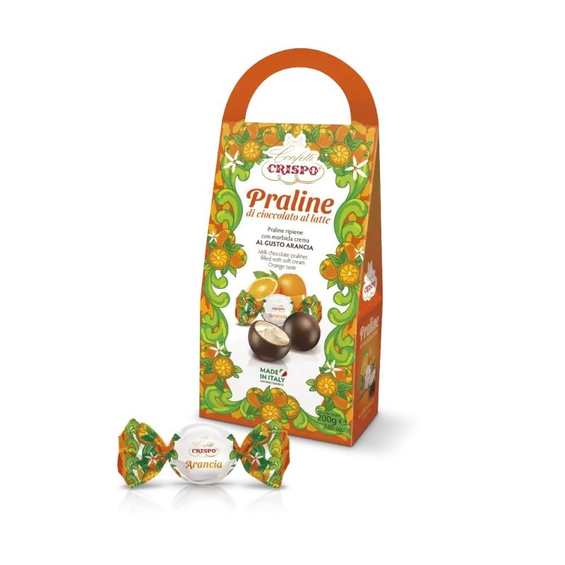 Chocolats fourrés à la crème à l'orange