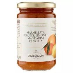 Confiture 3 agrumes (orange, citron et mandarine) de Sicile