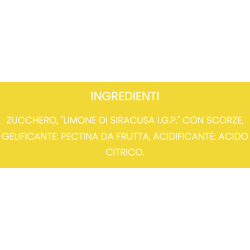 Confiture de citron de Siracuse IGP