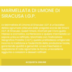 Confiture de citron de Siracuse IGP