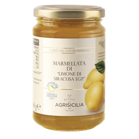 Confiture de citron de Siracuse IGP