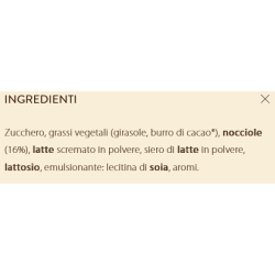 Pâte à tartiner Noisettes