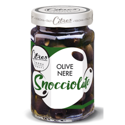 Olives noires dénoyautées