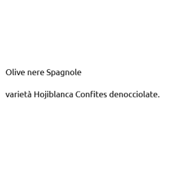Olives noires dénoyautées