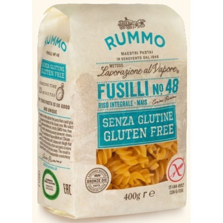 Fusilli de riz complet et maïs